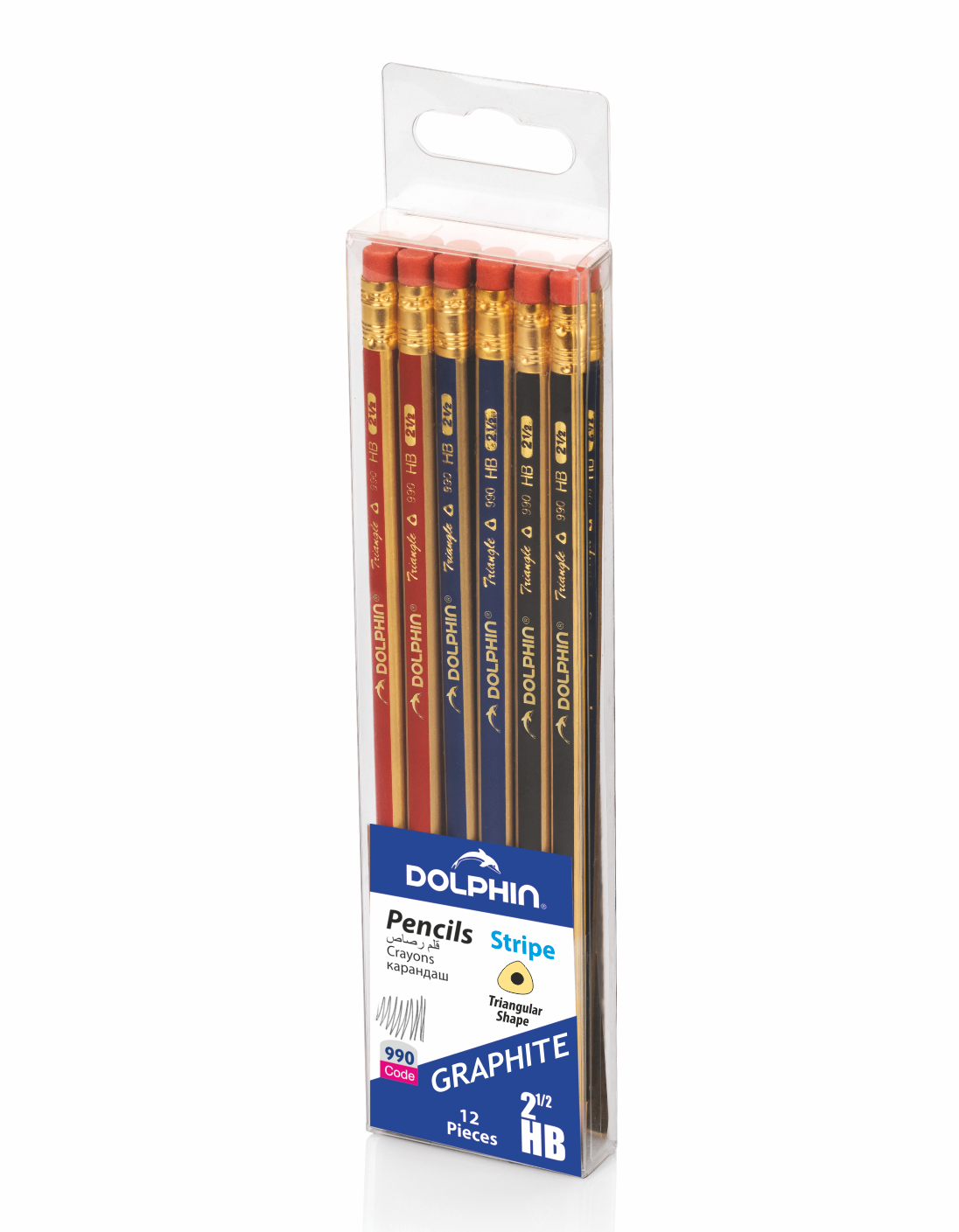 Crayon graphite Conté évolution HB N°2 - par 10 - RETIF